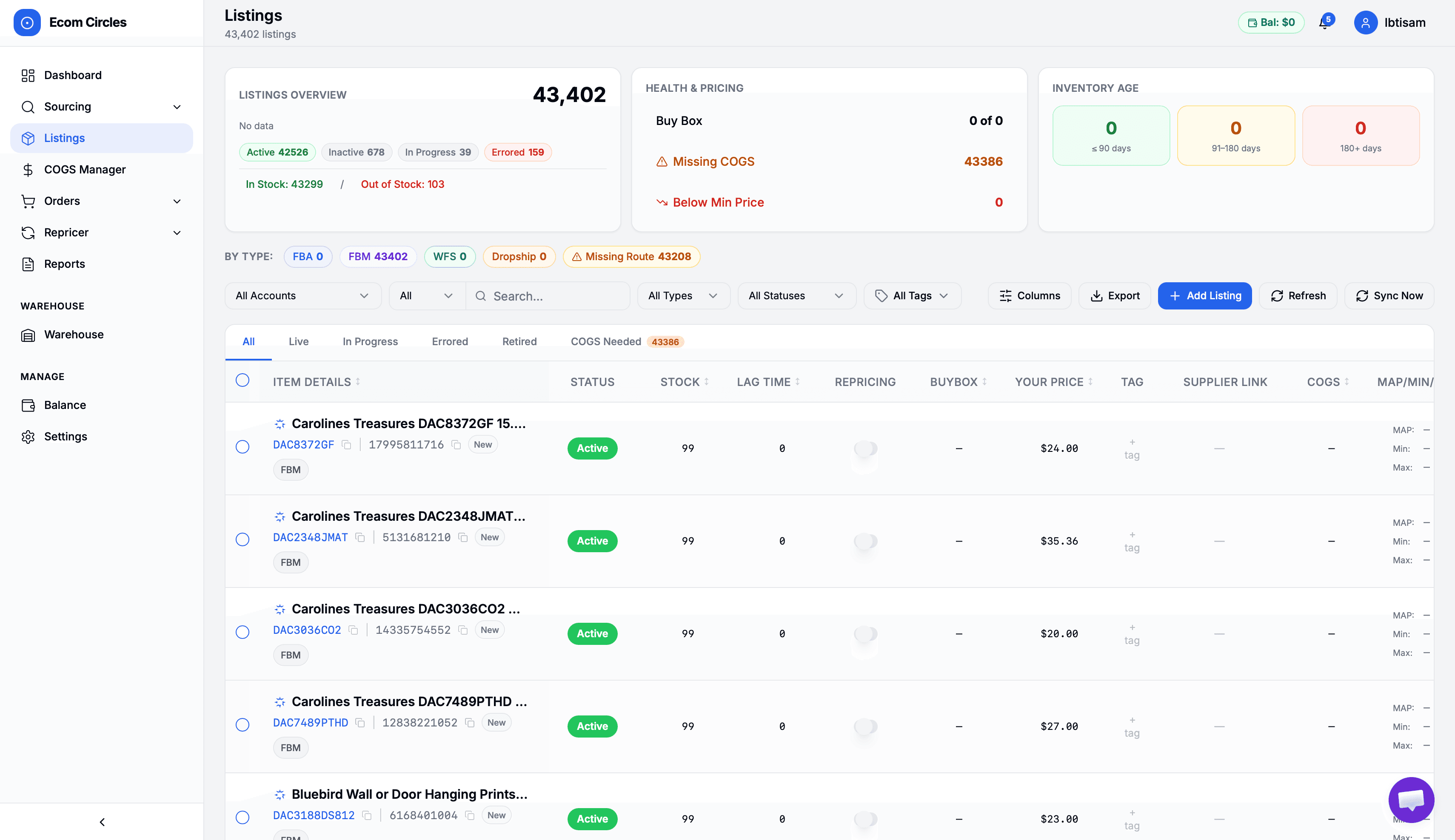 Fulfillment Mgmt preview